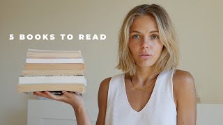 5 Life-Changing Books you *need* to Read