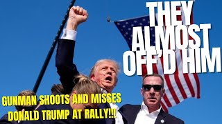 THEY TRIED TO TURN HIS TV OFF!!! TRUMP SURVIVES ASSASINATION ATTEMPT