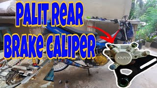 REAR BRAKE CALIPER INSTALLATION and BLEED SUBRANG DALI! / raider150