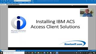 Installing IBM ACS - Access Client Solutions