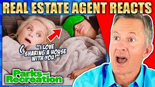 Real Estate Agent Reacts to Parks and Rec Funny Housing Moments. LOL