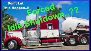 Kenworth DPF Regeneration..!! Forced Shutdown Condition..!!