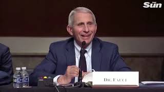 What a moron HOT mic catches Dr Fauci insulting GOP Senator