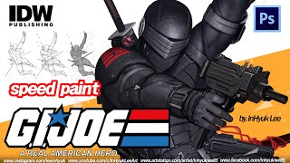 G.I. Joe #275 : Snake Eyes  (지아이조 #275 : 스네이크 아이즈) By. InHyuk Lee 이인혁