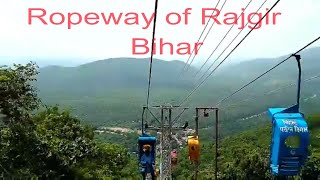 Ropeway to Vishwa Shanti Stupa, Rajgir, Bihar