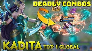 Kadita Deadly Combo - Gameplay Kadita Top 1 Global - Mobile legends