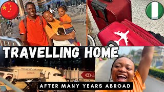 FINALLY LEAVING CHINA AND GOING BACK HOME TO NIGERIA ✈️ 🇳🇬