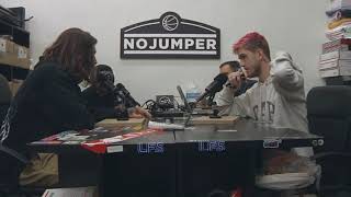 Lil Peep talks about Russian fans - No Jumper Highlights