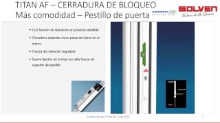 COMO FUNCIONA PESTILLO PARA LA CERRADURA DE BLOQUEO EN BALCONERA PVC