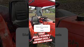 Traktor Sawah kubota L5018 ‼️ gagah juga dilahan kering Indonesia Hp/wa 082310180394 #traktor