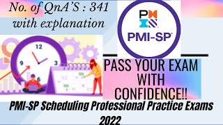 PMI-SP Scheduling Professional Practice Exams 2022| #PMI_SP_2022