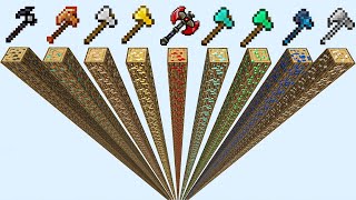 which axe is the most powerful in Minecraft?