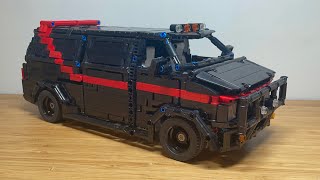 Lego A-Team Van By Chade (Fully Motorized!)