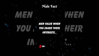 Shared Interests: Building Deeper Connections with Men 🤝❤️ | Male Fact #Shorts #MaleFact