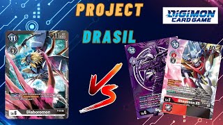 Project Drasil: Swarm the field with Diaboromon! | Digimon TCG