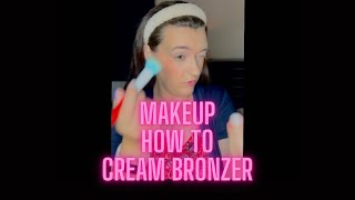 Makeup Basics: How To Cream Bronzer