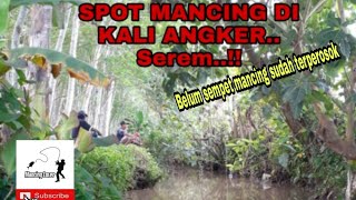 Terperosok saat Live Mancing ikan Wader | Mancing seru..