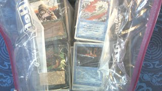 Sorting an old school Magic collection purchased off eBay