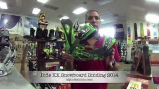 Ride Kx Snowboard Binding 2014 Review