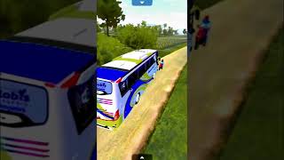 Volvo Bus off-Road Driving BusSimulator indonesia #shorts#bussidmods #bussid#bussgaming#buswalagame