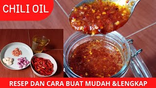 MUDAH CARA BUAT CHILI OIL ||  ENAK & GURIH