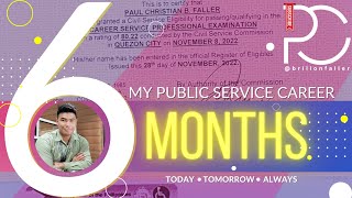 My 6 Months Public Service Career in a 1 Minute Video Clip | PESO Department - Administrative Aide 3