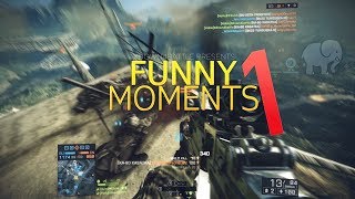 FUNNY MOMENTS 1 (Test) - Battlefield 4 (Let´s Draw)