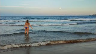 Valencia 🇪🇸 evening swimming