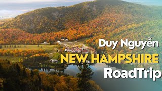 Road trip ngắm last đỏ mùa thu cực đẹp tại New Hampshire cao tốc xuyên bang I95 bờ đông USA