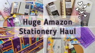 Huge Amazon Stationery Haul | Art Supply Haul Indian #stationeryhaul #amazonstationery #artsupplies