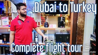 EMIRATES Economy DUBAI TO Turkey Boeing 777-300 ER FLIGHT Tour 4k videos