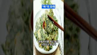 "쑥"의 유래와 전통이야기