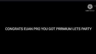 CONGRATS EUAN PRO!!!!