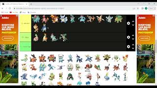 Pokémon starter tier list gen 1-9