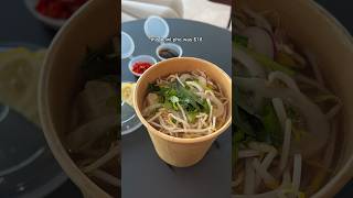 $16 PHO IN A CUP??? #vietnamesefood #pho #noodles