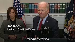 Putin proposed a 36-hour ceasefire in Ukraine. Joe Biden responds