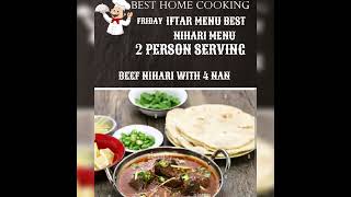 FRIDAY SEHRI & IFTAR PARTY NALI NIHARI BOOKING START