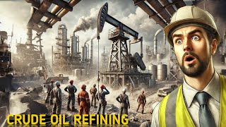 How crude oil is refined from the sea   |3d| #3d #documentary #facts #viral