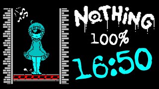 Nothing (ZX Spectrum) - 100% speedrun in 16:50 (former WR)