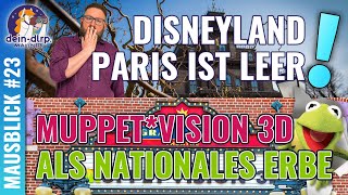 Disneyland Paris ist leer 😱, Brand bei Typhoon Lagoon, Muppet*Vision 3D als nationales Erbe & mehr