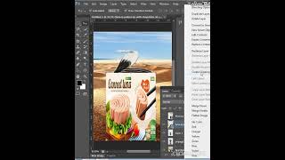 How To Design A Tuna Can With Adobe Photoshop