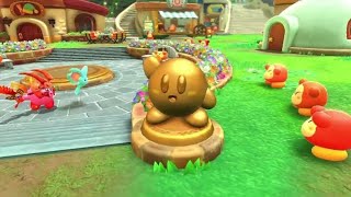 How to get Bronze Kirby Statue Kirby Forgotten Land