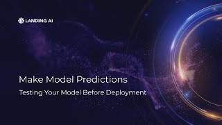 Make Model Predictions