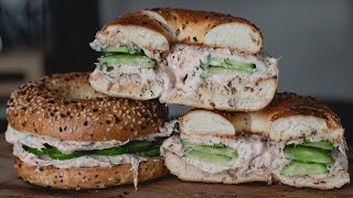 The Best Tuna Bagel Filling Ever | Watch the Video and Try It Yourself!