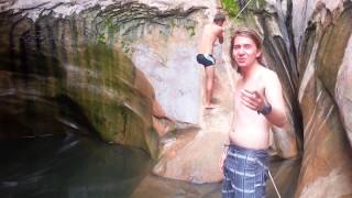 Crystal Springs Canyon Rope Climb - Lake Powell