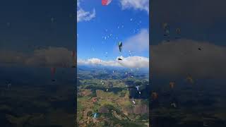 Who wants to try paragliding #shorts #nature #whatsappstory #travelvlogs #europe #peace #2022 #reels