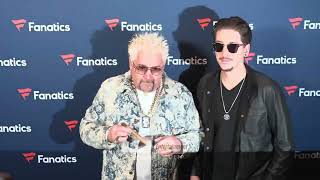 Guy Fieri at Michael Rubin's Fanatics Super Bowl Party