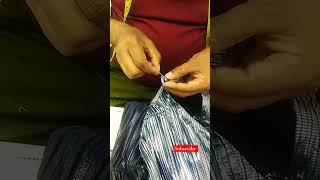 buttoning a cloth #ladiesfashion #boutiquefashion #sewingtutorial #sewingtechniques