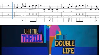 Double Life | EASY SHORT 4 String Bass Tab Tutorial | Despicable Me 4