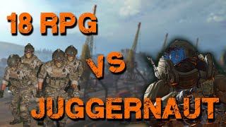 Call of Duty Warzone - 18 RPG vs Juggernaut